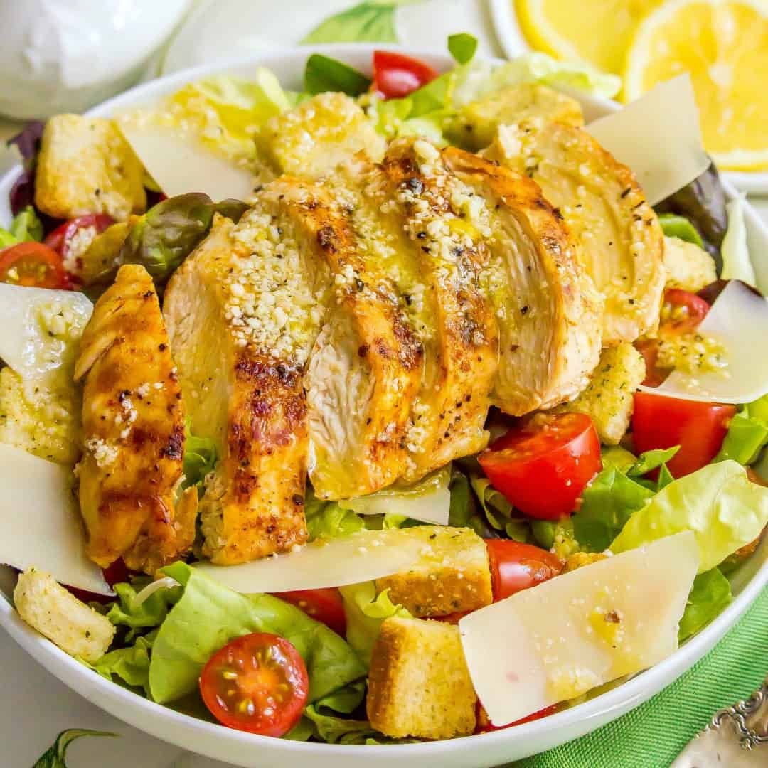 Chicken ceasar salad